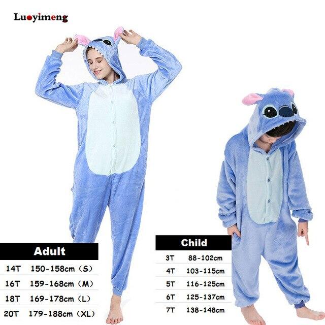 New Baby Rainbow Unicorn Onesie Kigurumi Pijamas Winter Animal Cartoon Boy Girl Pyjamas Kids Cosplay Pajama Set Women Sleepwear
