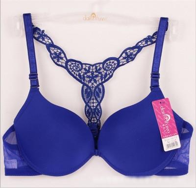 new sexy front buckle push up bras for women thin cup brassiere lace back underwear modis bralette lingerie sutia