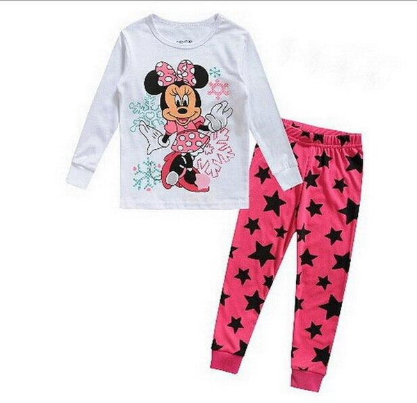 Low price kids pajama sets Cartoon pijamas children cotton Casual Family sleepwear children's nightgown girls cute pajamas YW208