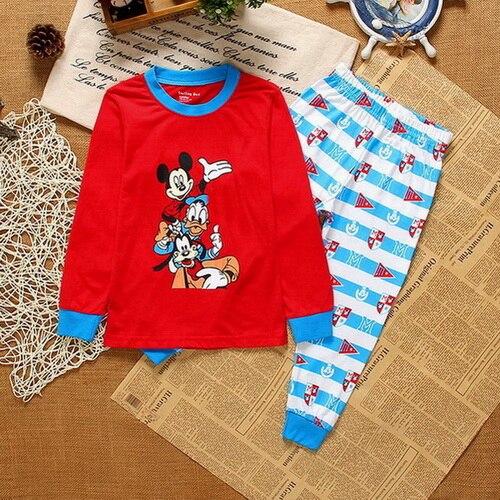 Low price kids pajama sets Cartoon pijamas children cotton Casual Family sleepwear children's nightgown girls cute pajamas YW208