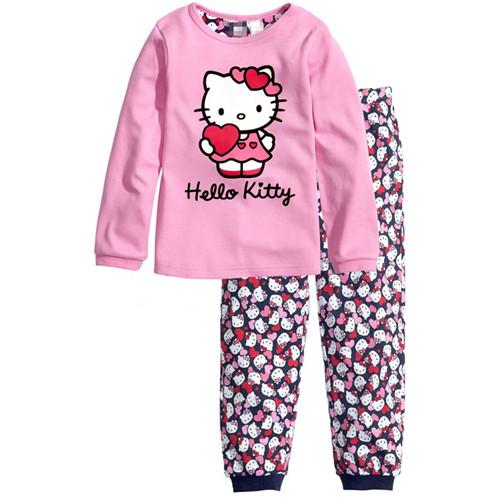 Boys Pajamas Set Cartoon kids Sleepwear Girls cute Home pajamas Children Pajamas Set Bear pattern Girls cotton pyjamas size 2-7Y