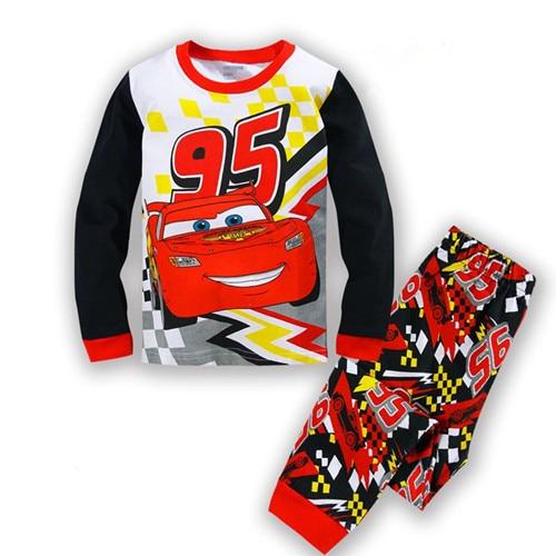 Boys Pajamas Set Cartoon kids Sleepwear Girls cute Home pajamas Children Pajamas Set Bear pattern Girls cotton pyjamas size 2-7Y