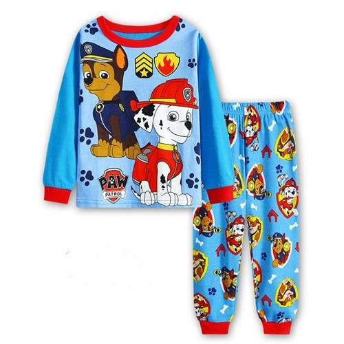 Boys Pajamas Set Cartoon kids Sleepwear Girls cute Home pajamas Children Pajamas Set Bear pattern Girls cotton pyjamas size 2-7Y