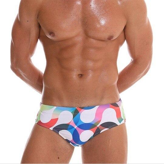 2019 Sexy Push Up Pad Swimwear Mens Swim Briefs Bikini Gay Men Swimsuit Swimming Trunks For Man Beach Surf Bathing Suit Shorts