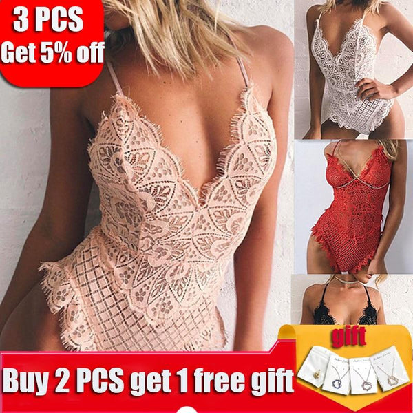 Women Bra Set Lingerie Corset Lace Underwear For Women Bodysuit Temptation Intimates Sexy Lingerie Nightwear Sling Bodysuits