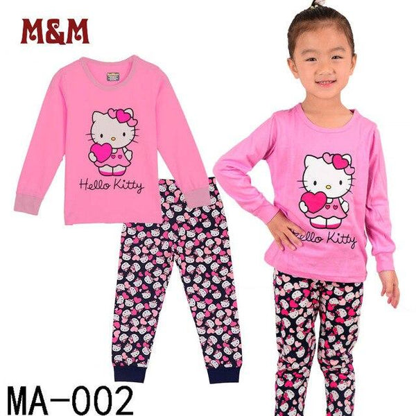 2019 Girl boy cotton Pajamas sets cartoon Superman Spider-Man toddler sleepwear superhero pijamas baby Pyjamas suit kids clothes