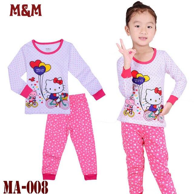 2019 Girl boy cotton Pajamas sets cartoon Superman Spider-Man toddler sleepwear superhero pijamas baby Pyjamas suit kids clothes