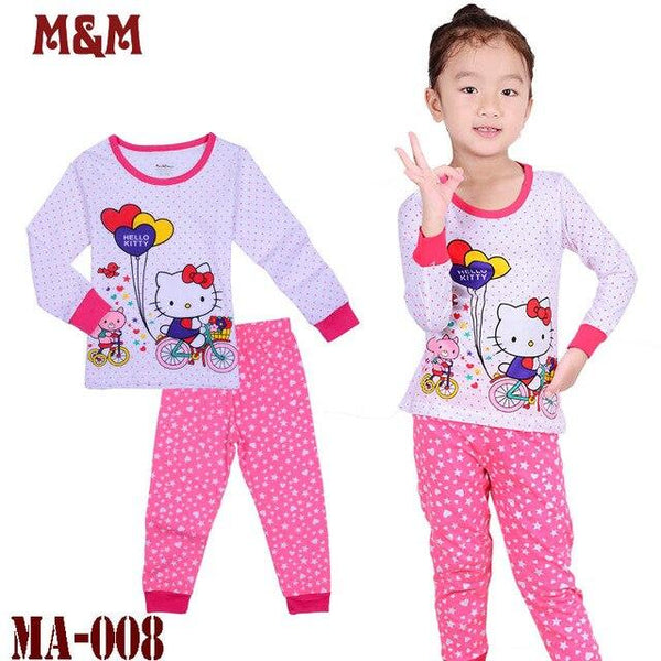 2019 Girl boy cotton Pajamas sets cartoon Superman Spider-Man toddler sleepwear superhero pijamas baby Pyjamas suit kids clothes