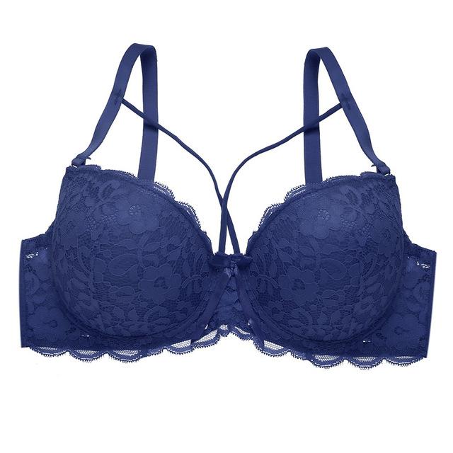 Sexy Lace Bralette Fashion Racerback Floral Bras For Women B C Cup Underwire Lingerie Bralette Female Bow Brallete Brassiere