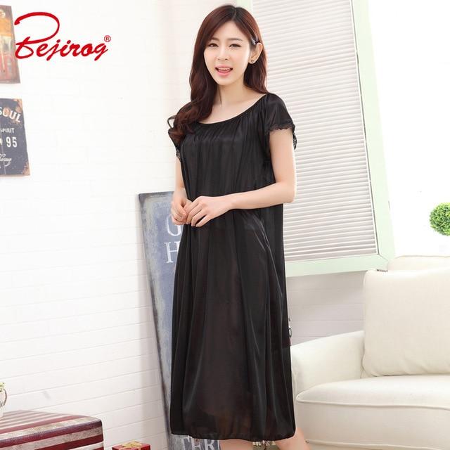 Yidanna 2018 Sexy Sleep Clothing New Nighties Lingerie Homedress Women Nightgowns Silk Sleepshirts Sleeveless Sleepwear Summer