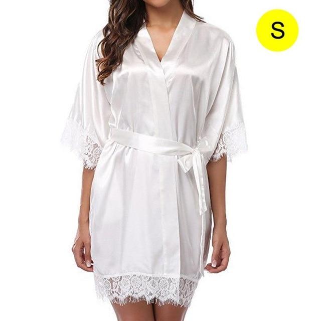 Autumn Sexy Home Dresses Women New Fashion Plus Size Nightgowns Sleepshirt For Ladies Lace SleepWear Silk Nighty Sleeping Dress
