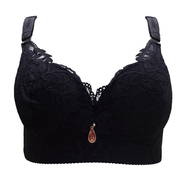 FallSweet Women Bras Push Up Lace Bra Sexy Plus Size Brassiere Comfort Underwear Female