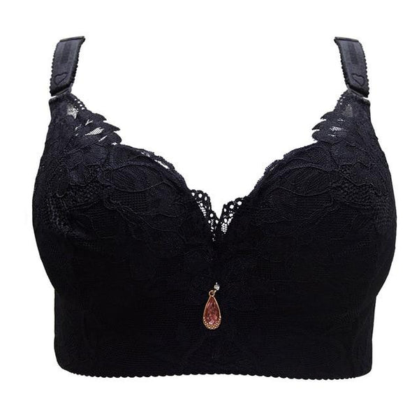 FallSweet Women Bras Push Up Lace Bra Sexy Plus Size Brassiere Comfort Underwear Female