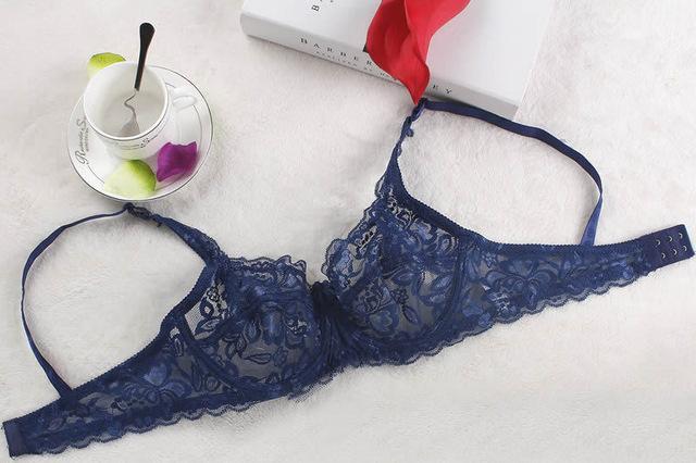 Bralette Plus Size Push Up Bra Sexy Embroidery Lace Bras Intimate Brassiere Underwire Bralette For Women Underwear Lingerie Bh