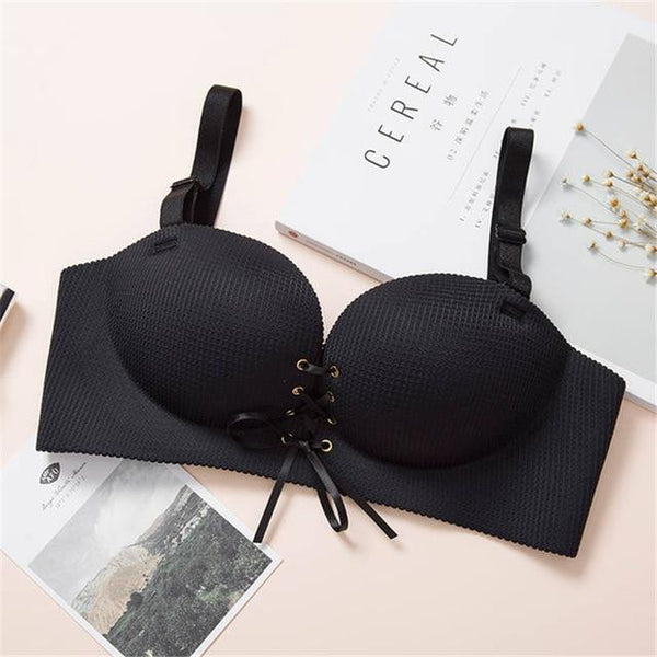 Hot Sexy Seamless Bra Push Up soutien gorge bh Adjustable Female Lingerie Super Push Up Bra Strapless Women's Invisible Bras