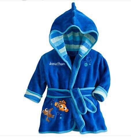 Kids Baby Pajamas Toddler Kid Boys Girls Minnie Sleepwear Long Sleeve Pyjamas Tops Long Nightgown Children Clothes Coat