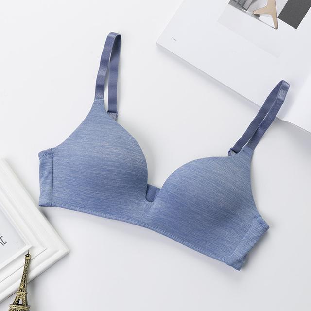 OranriTing Seamless Bra Wire Free Push Up Soft B Cup Bra Basic Sleeping Bra Women Underwear Sexy Lingerie Brassiere 2019