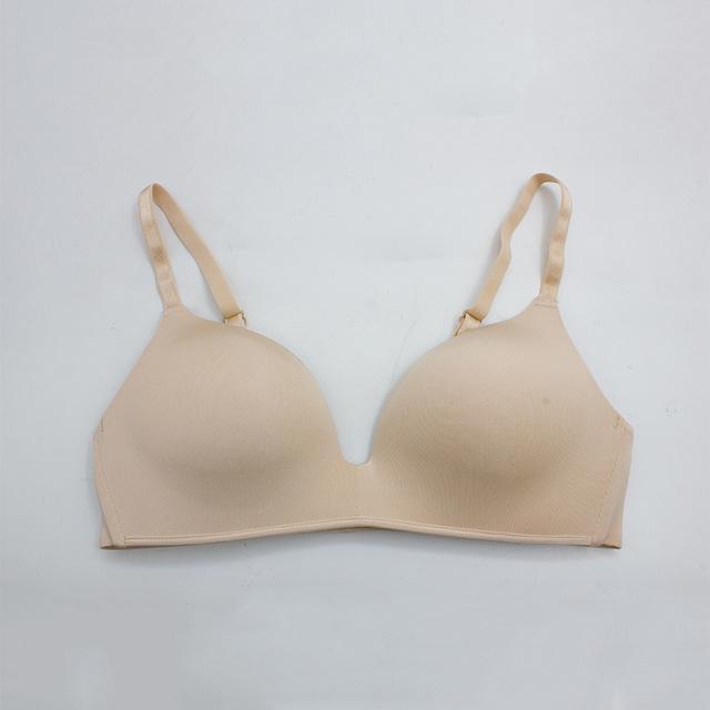 OranriTing Seamless Bra Wire Free Push Up Soft B Cup Bra Basic Sleeping Bra Women Underwear Sexy Lingerie Brassiere 2019