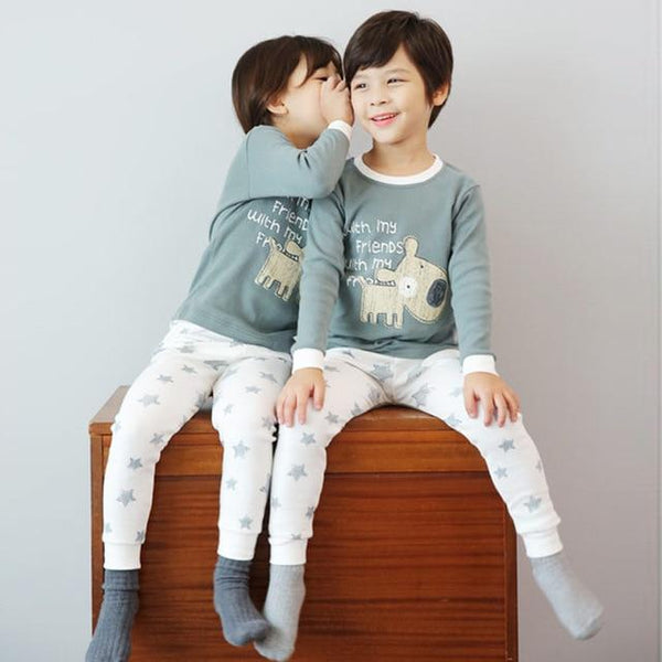 Winter children's pajamas baby boys christmas pajamas sets kid clothing pajamas for girls pijama infantil kids boy pyjama enfant