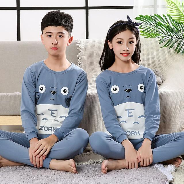 Autumn Children Clothes Kids Clothing Set Boys Pajamas Sets Nightwear Pajamas Girls Sleepwear Big Boy Girl Pyjamas Kids Clothes