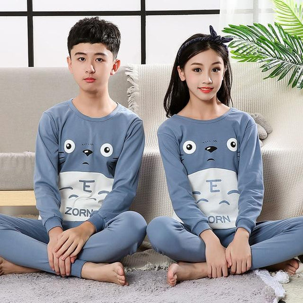 Autumn Children Clothes Kids Clothing Set Boys Pajamas Sets Nightwear Pajamas Girls Sleepwear Big Boy Girl Pyjamas Kids Clothes