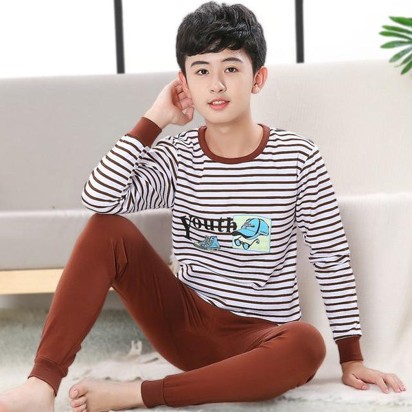 Autumn Children Clothes Kids Clothing Set Boys Pajamas Sets Nightwear Pajamas Girls Sleepwear Big Boy Girl Pyjamas Kids Clothes