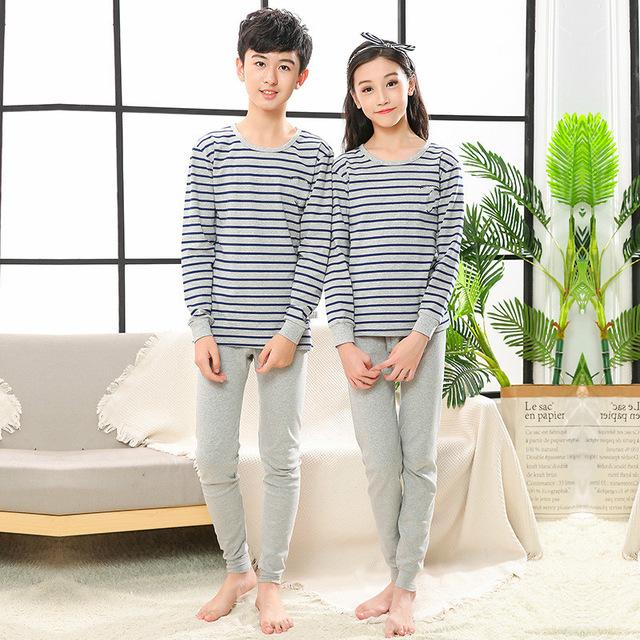 Autumn Children Clothes Kids Clothing Set Boys Pajamas Sets Nightwear Pajamas Girls Sleepwear Big Boy Girl Pyjamas Kids Clothes