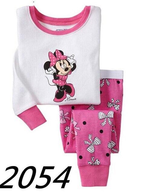 New Spring Autumn Children's Cartoon Pajamas Baby Girls Nightwear Set Sleepwear Boys Homewear Pyjamas Kids Clothing Suit