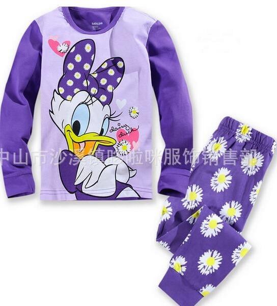 Gift Sleepwear Girls Pyjama Baby Clothes Children Clothing Set Kids Pijamas Girls Snow Queen Elsa Anna Princess Pajamas suit