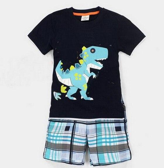 Summer Children's Pajamas set Baby brand Cartoon home clothing girls princess Sleepwear kids pajamas pijamas boys Nightwear Z1