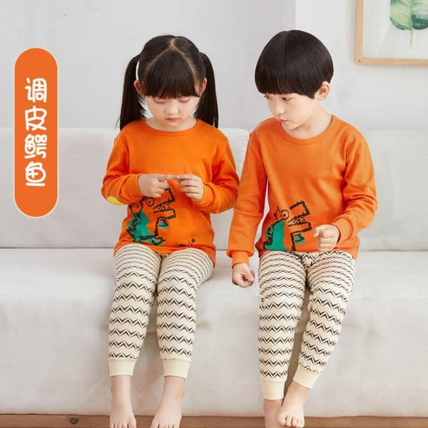 Kids Clothes Big Boys Girls Pajamas Sets Unicornio Pyjamas Kids Sleepwear Cotton Nightwear Homewear Cartoon Toddler Baby Pyjama