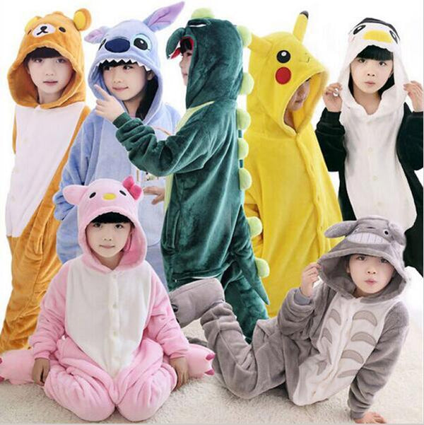 Animal Pajamas Girls Unicorn Winter Children pajama kids pijama de unicornio infantil pyjama licorne enfant pillamas animales