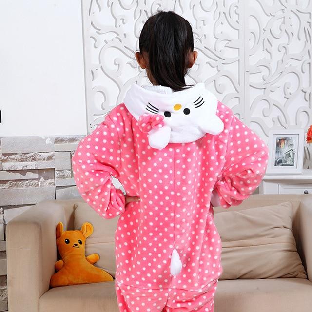 Animal Pajamas Girls Unicorn Winter Children pajama kids pijama de unicornio infantil pyjama licorne enfant pillamas animales