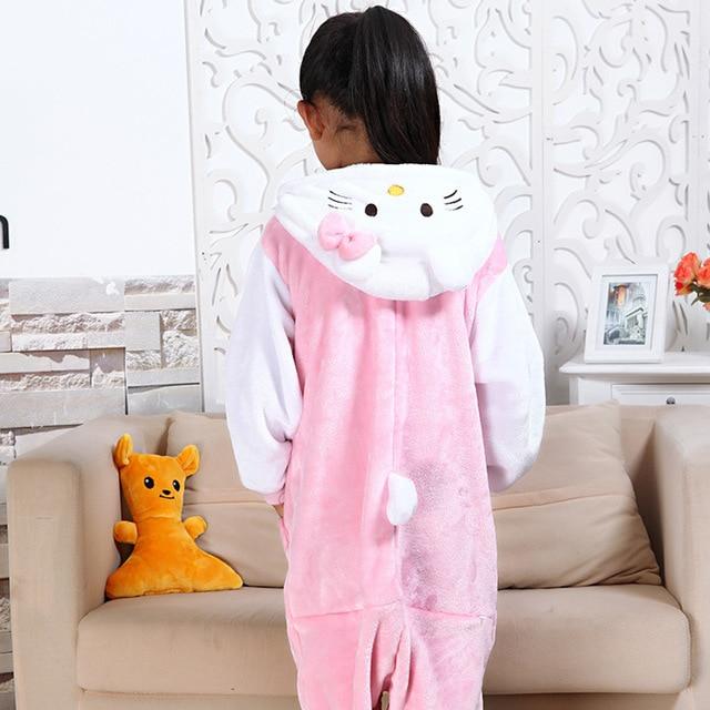 Animal Pajamas Girls Unicorn Winter Children pajama kids pijama de unicornio infantil pyjama licorne enfant pillamas animales