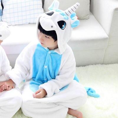 Animal Pajamas Girls Unicorn Winter Children pajama kids pijama de unicornio infantil pyjama licorne enfant pillamas animales