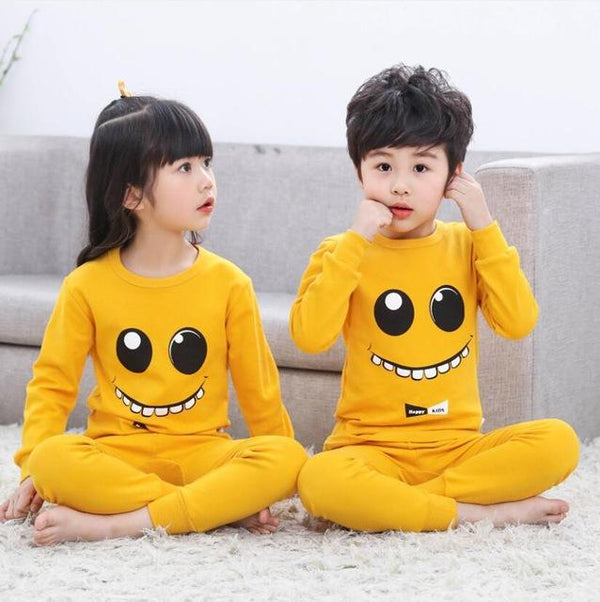 Kids Boys Sleepwear baby girl spring cotton sets Children Homewear Pajamas for Boy Pyjamas Kids Nightwear 2-13Y teenage clothes