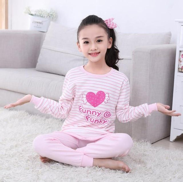 Kids Boys Sleepwear baby girl spring cotton sets Children Homewear Pajamas for Boy Pyjamas Kids Nightwear 2-13Y teenage clothes