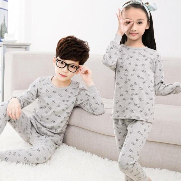 Kids Boys Sleepwear baby girl spring cotton sets Children Homewear Pajamas for Boy Pyjamas Kids Nightwear 2-13Y teenage clothes