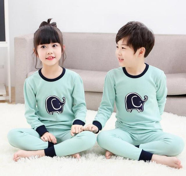 Kids Boys Sleepwear baby girl spring cotton sets Children Homewear Pajamas for Boy Pyjamas Kids Nightwear 2-13Y teenage clothes