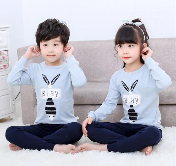 Kids Boys Sleepwear baby girl spring cotton sets Children Homewear Pajamas for Boy Pyjamas Kids Nightwear 2-13Y teenage clothes