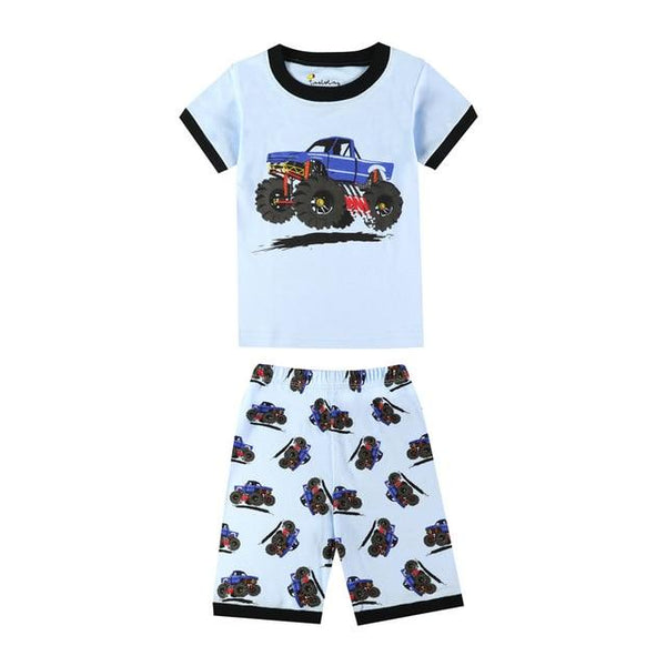 Summer 2019 Children's Pajamas Sets Cotton Baby Girls Short Sleeved Cartoon Sleepwear Kids Pyjama Enfant Boys Pyjamas PJS