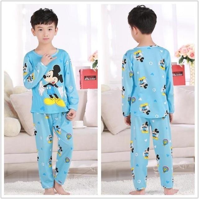 Autumn Winter Children Pajamas Sets Long Sleeve Cartoon Kids Fashion Girl Clothes Suit Children's Pyjamas Boy Home Clothes Wear