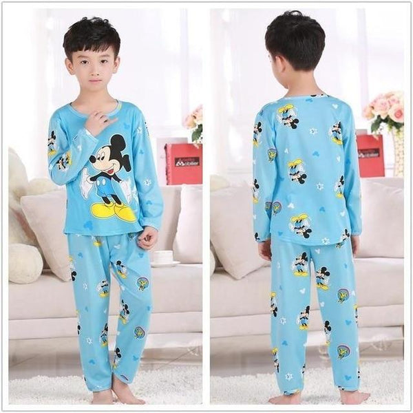 Autumn Winter Children Pajamas Sets Long Sleeve Cartoon Kids Fashion Girl Clothes Suit Children's Pyjamas Boy Home Clothes Wear