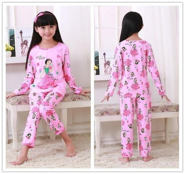 Autumn Winter Children Pajamas Sets Long Sleeve Cartoon Kids Fashion Girl Clothes Suit Children's Pyjamas Boy Home Clothes Wear