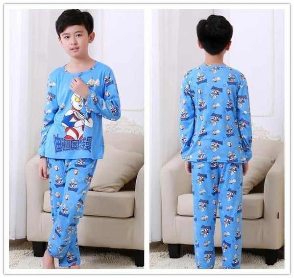 Autumn Winter Children Pajamas Sets Long Sleeve Cartoon Kids Fashion Girl Clothes Suit Children's Pyjamas Boy Home Clothes Wear