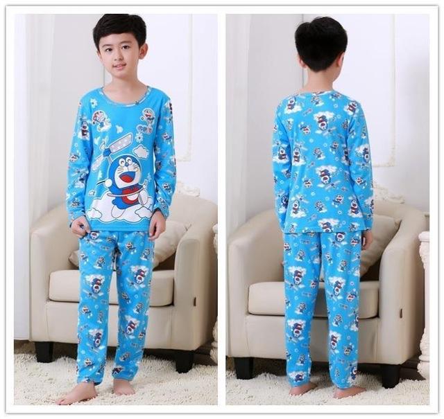 Autumn Winter Children Pajamas Sets Long Sleeve Cartoon Kids Fashion Girl Clothes Suit Children's Pyjamas Boy Home Clothes Wear