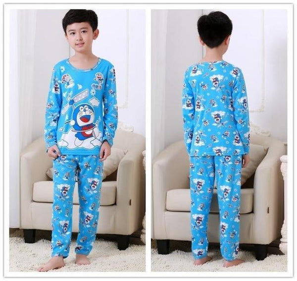Autumn Winter Children Pajamas Sets Long Sleeve Cartoon Kids Fashion Girl Clothes Suit Children's Pyjamas Boy Home Clothes Wear