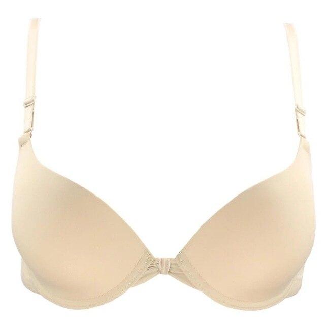Front buckle gathered bra adjustment type on the sexy beauty back bra closed the breast bra push up lingerie