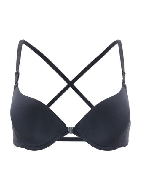 Front buckle gathered bra adjustment type on the sexy beauty back bra closed the breast bra push up lingerie