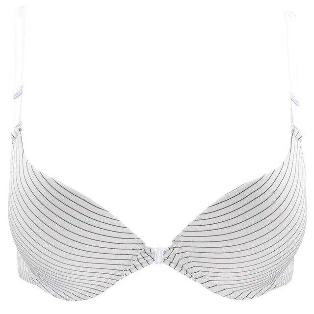 Front buckle gathered bra adjustment type on the sexy beauty back bra closed the breast bra push up lingerie